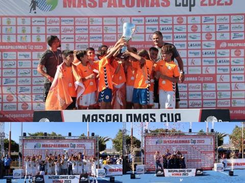 Acodetti Cf Y Maspa Training Se Coronan Como Campeones De La Maspalomas